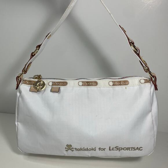 Tokidoki x LeSportsac Mini Shoulder Bag White Casual Everyday Neutral - Picture 1 of 12